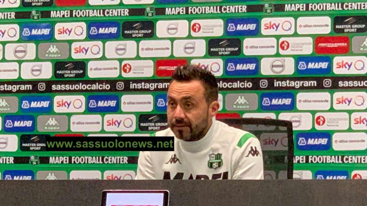 De Zerbi conferenza stampa Sassuolo Bologna: "Voglio continuità" LIVE