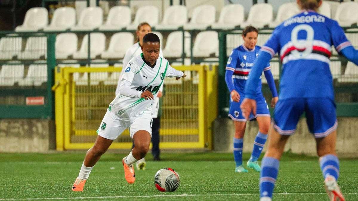 Refiloe Jane come Matheus Henrique: il Sassuolo Femminile ritrova la sua leader