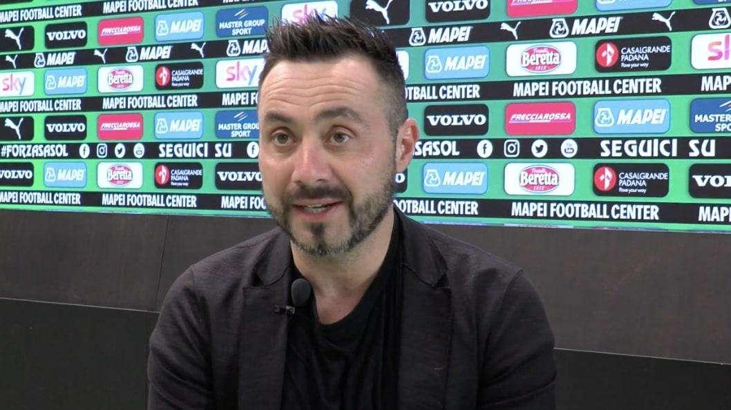 De Zerbi: "Io non copio. Vi dico cos'è Sassuolo e le immagini che conservo"