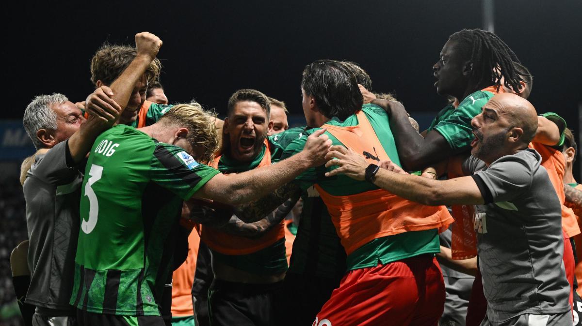 Sassuolo-Juventus 3-2, una notte da ricordare: le FOTO più belle della vittoria neroverde