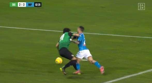 Bergonzi: "Ferrari-Politano: al Napoli, contro il Sassuolo, manca un rigore"