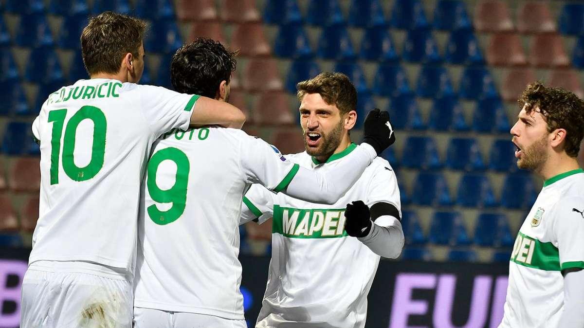 Inter Sassuolo recupero probabili formazioni: Caputo Berardi Locatelli out