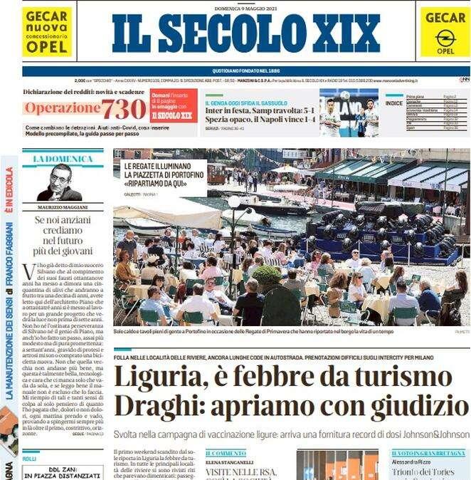 Il Secolo XIX: "Sassuolo sulla scia dell'Atalanta, modello d'Italia che funziona"