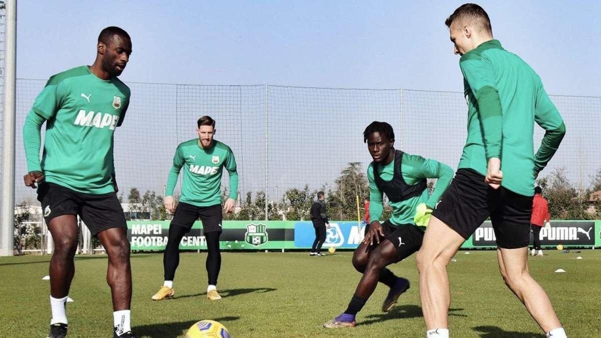Allenamento Sassuolo Calcio: ripresa con vista Benevento, in 7 da valutare