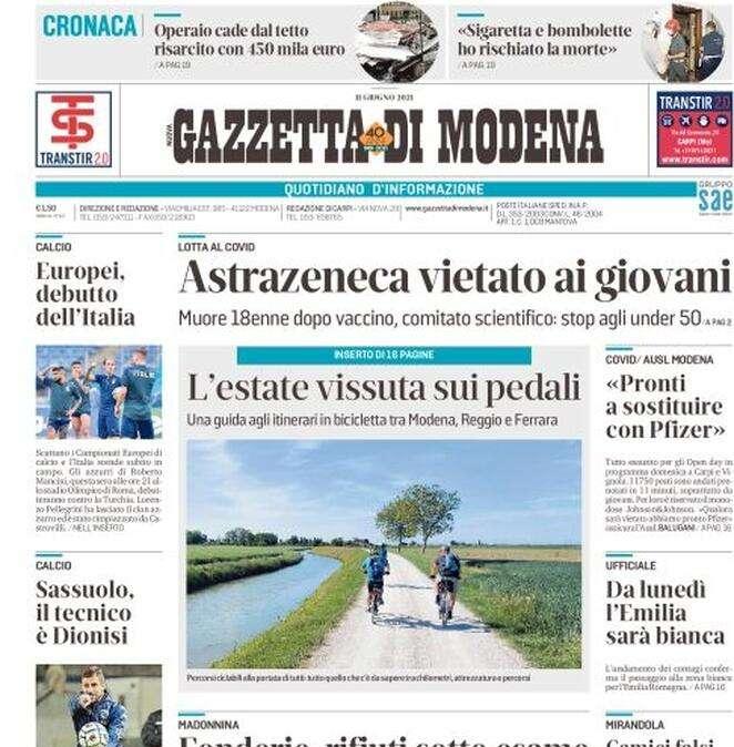 Gazzetta di Modena: "Sassuolo, il tecnico è Dionisi"