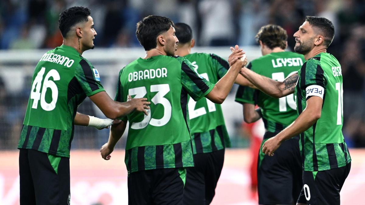 Sassuolo Calcio news oggi: Re Mida Berardi, entra e dopo 5 minuti segna il gol dal 3 punti