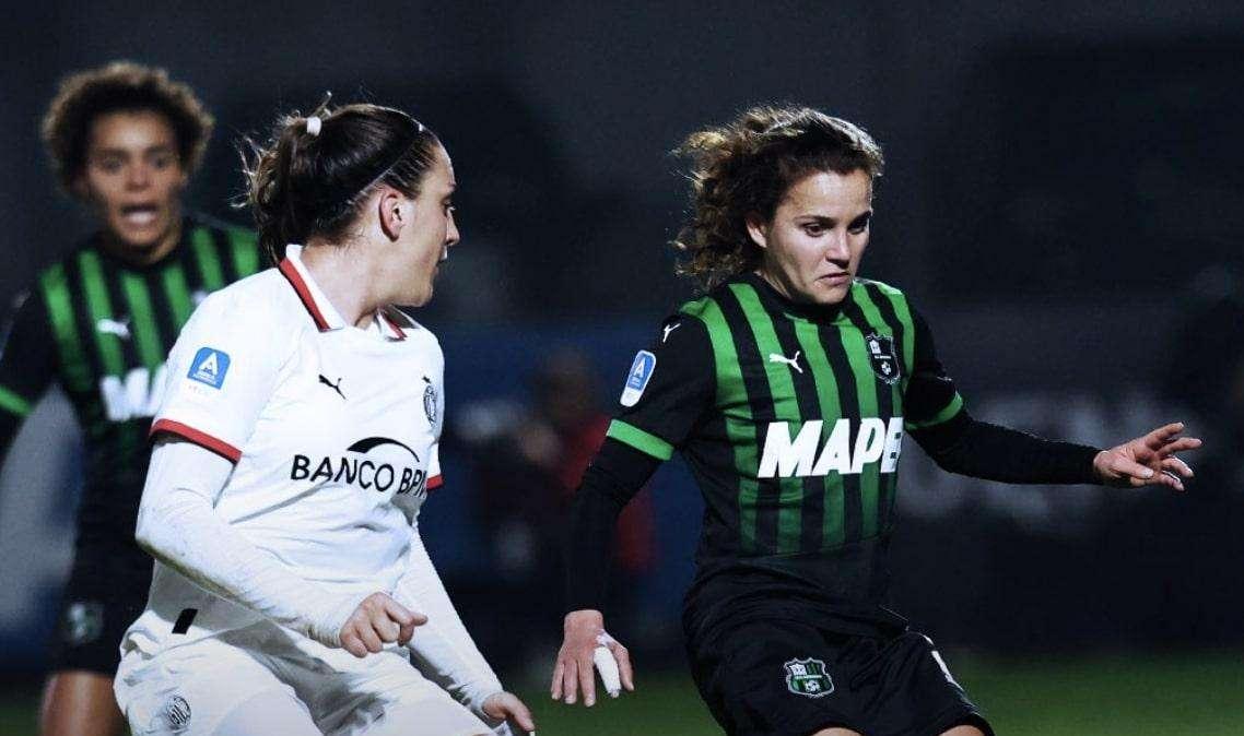 Sassuolo Milan Femminile 2-3 FINALE: ko in rimonta, sarà poule salvezza