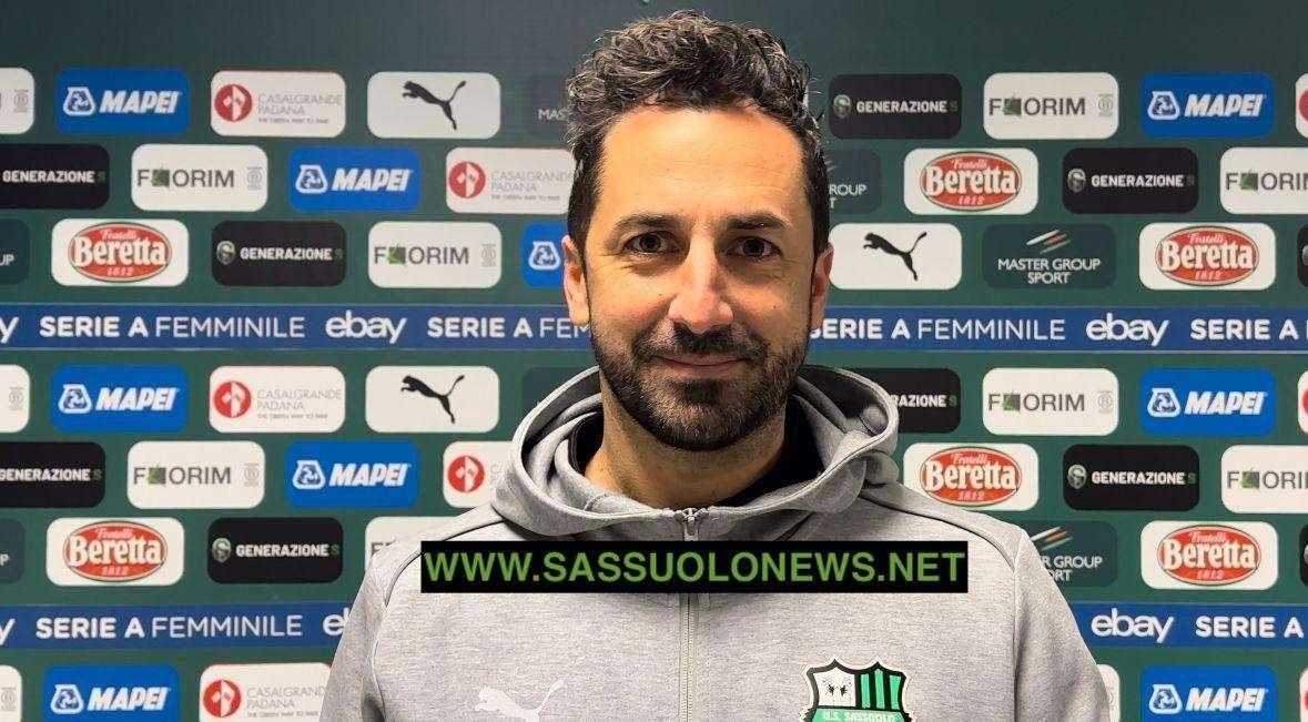 Gian Loris Rossi: "Arrivate stanche ma dobbiamo tenere alti i colori del Sassuolo"