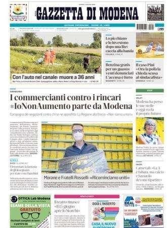Gazzetta di Modena: "Carnevali: 'Serie A falsata, ma giocare è necessario'"