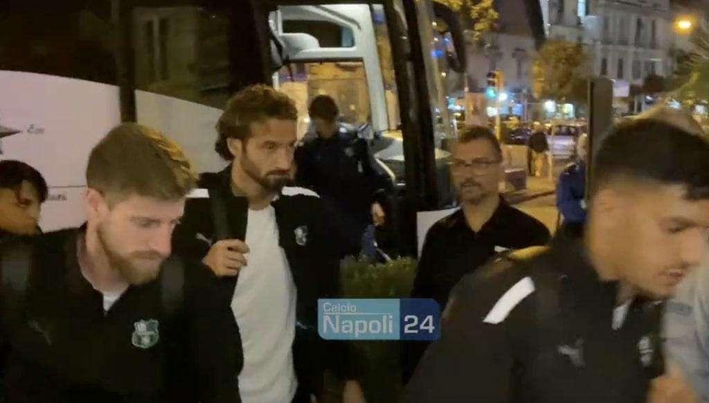 Sassuolo, pessima accoglienza a Napoli: "Prendete 4 palloni" VIDEO