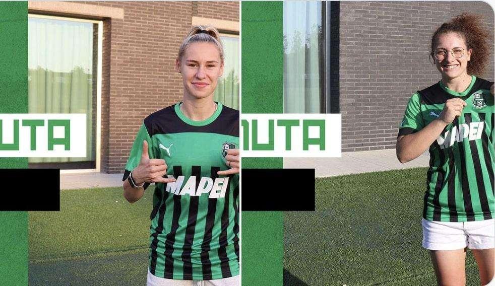 Sassuolo Femminile, ancora due arrivi: ufficiali Karina Olkhovik e Lia Lonni