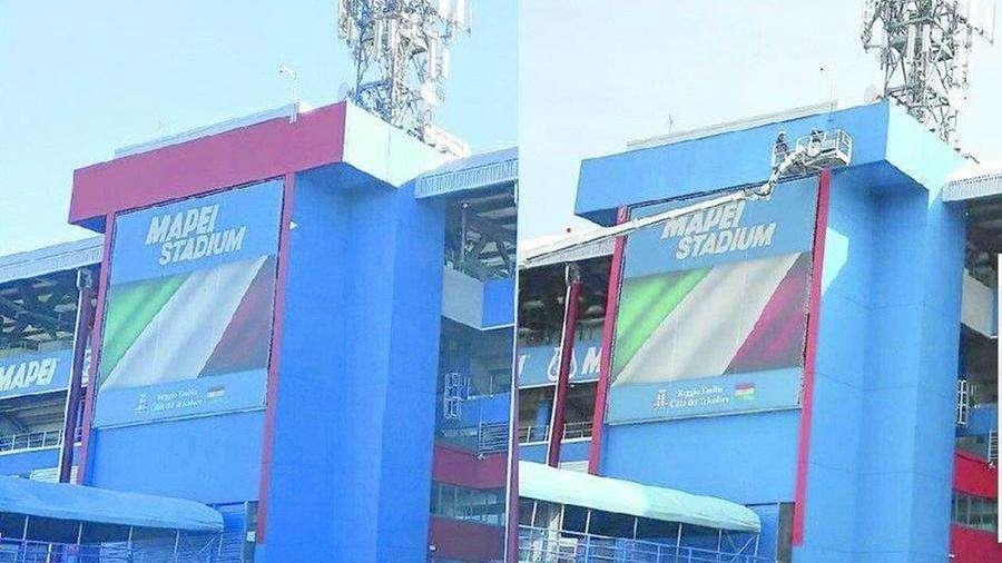Gazzetta di Reggio: "La Mapei cancella il granata dallo stadio"