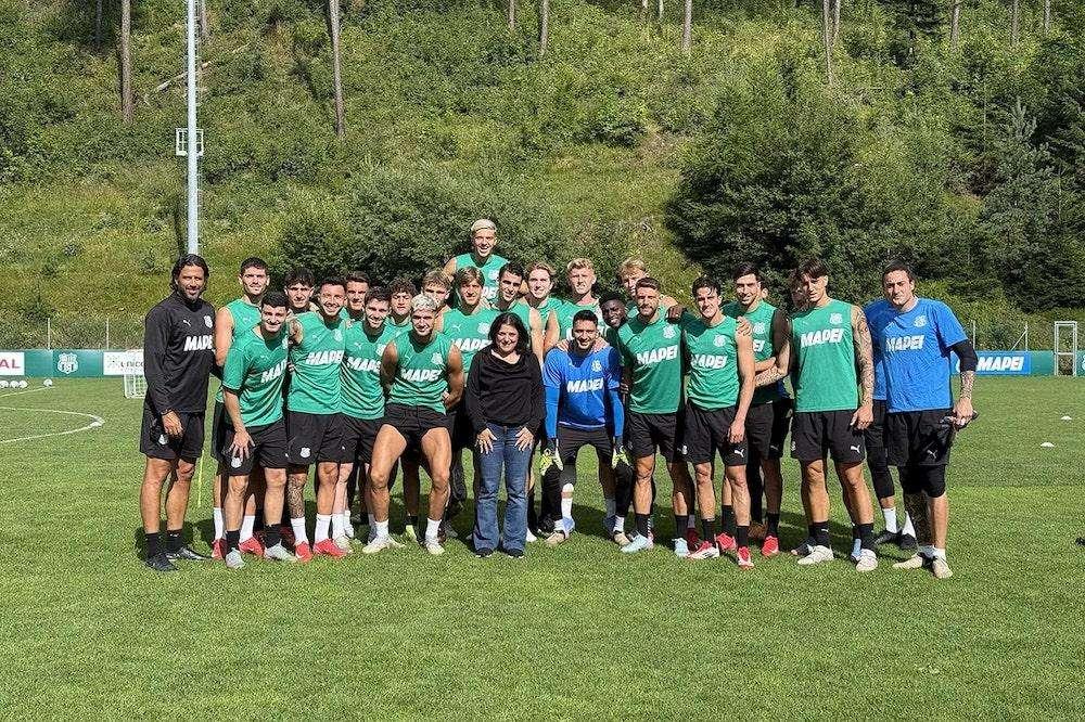 Sassuolo, in ritiro a Ronzone arriva anche Veronica Squinzi