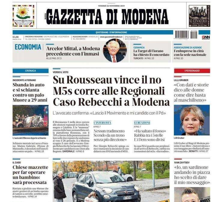 Gazzetta di Modena, Romagna: "Svolta Sassuolo: ora è un'altra squadra"