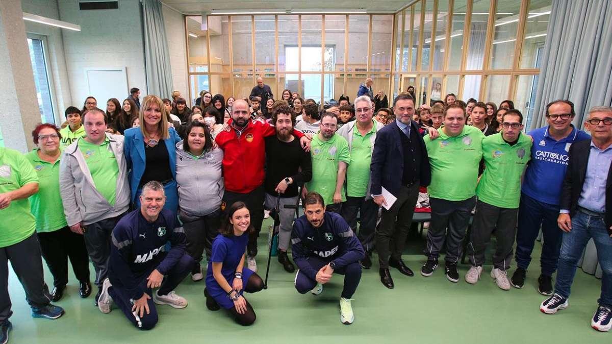 Festival Sportivamente Sassuolo: a sorpresa il saluto di Dionisi e Orlandoni