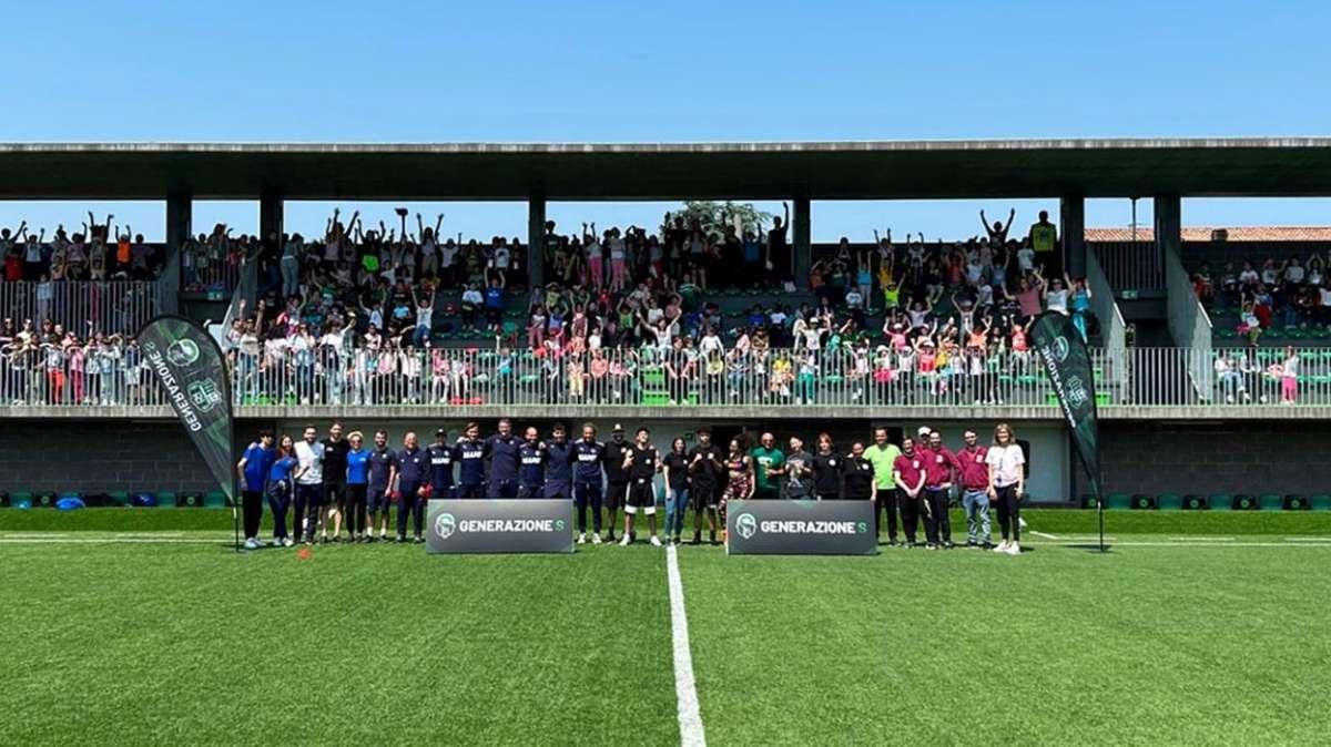 Progetto Scuole Generazione S Sassuolo: prima delle tre feste finali