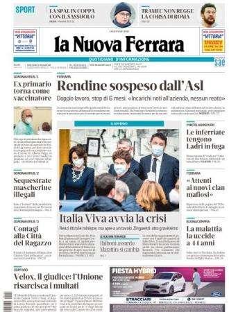 La Nuova Ferrara: "La SPAL in Coppa contro il Sassuolo"