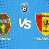 Ternana-Recanatese, la diretta della partita