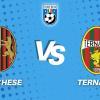Lucchese-Ternana 0-2, la diretta della partita