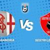 Alessandria-Sestri Levante, la diretta della partita