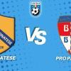 Arconatese-Pro Patria, la diretta della partita
