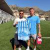 FC Taormina, Ross Barkley: visita a sorpresa il club