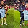 Sanremese, la maglia biancazzurra protagonista al match d'addio di Pires