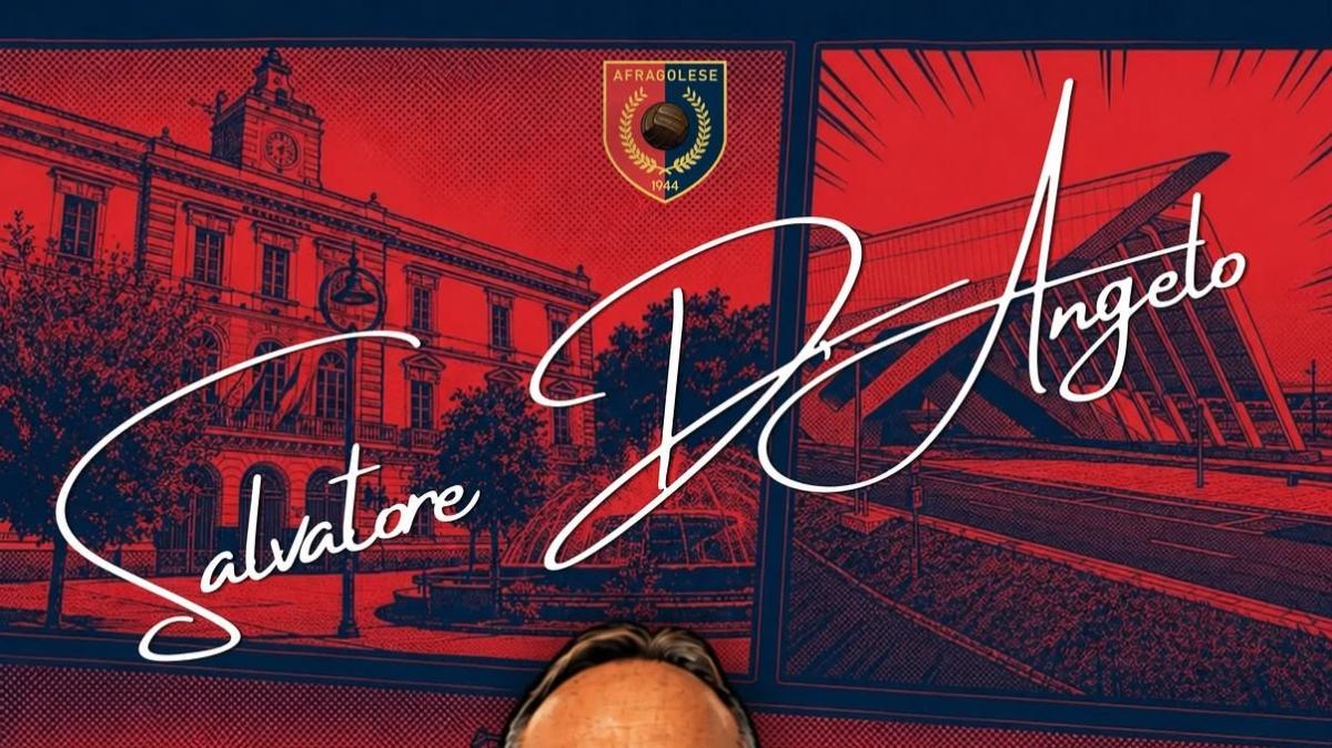Afragolese, ufficiale l'arrivo di Salvatore D'Angelo in panchina
