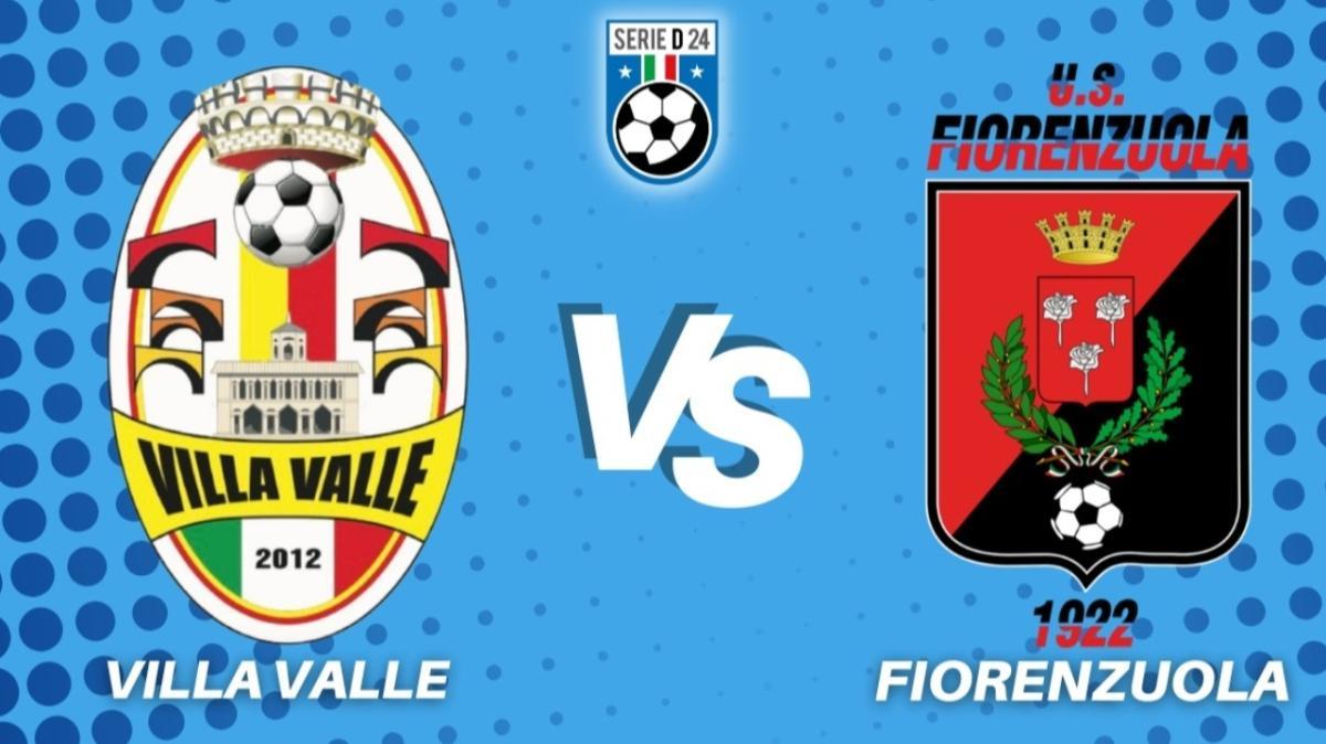 Villa Valle-Fiorenzuola, la diretta della partita