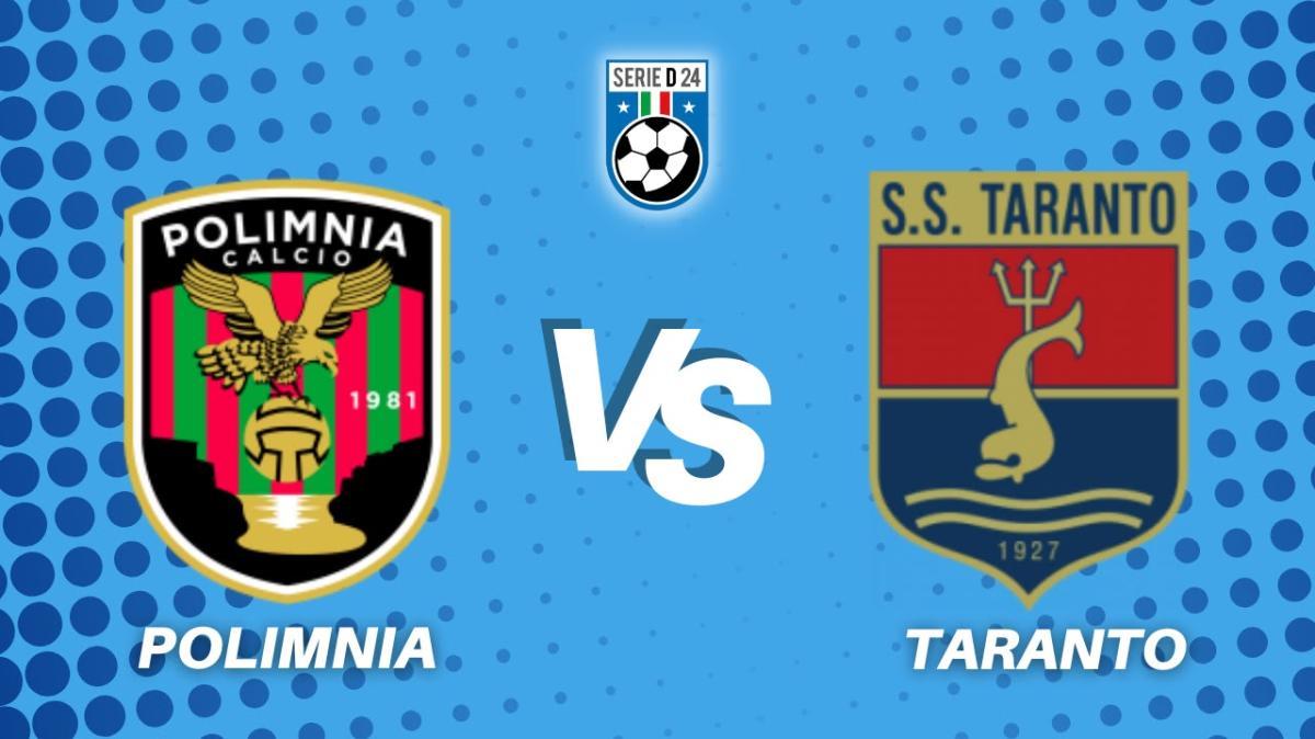 Polimnia-Taranto, la diretta della partita