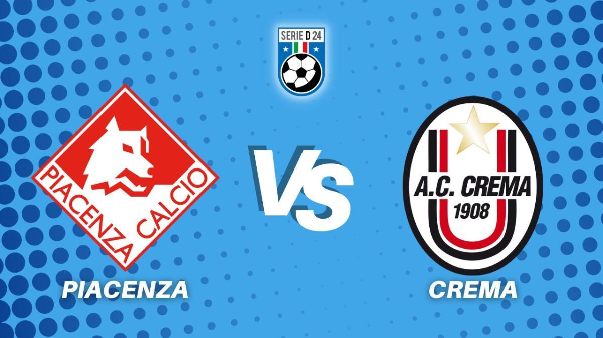 Piacenza-Crema 3-1, il tabellino