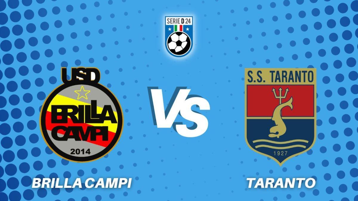 Brilla Campi-Taranto, la diretta della partita