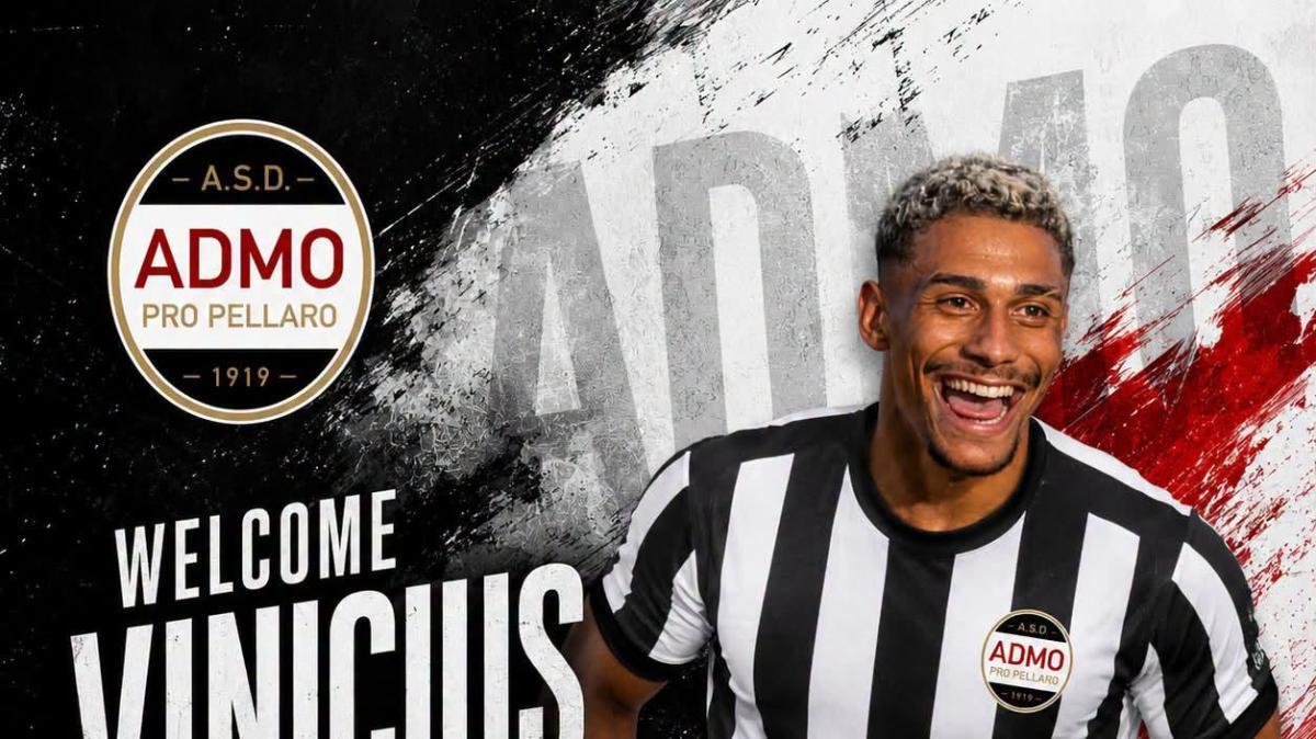 Admo Pro Pellaro, ufficiale l'arrivo di Vinicius Matheus