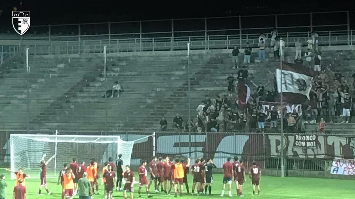 Promozione Marche: l’Alma Fano continua a credere nel primo posto