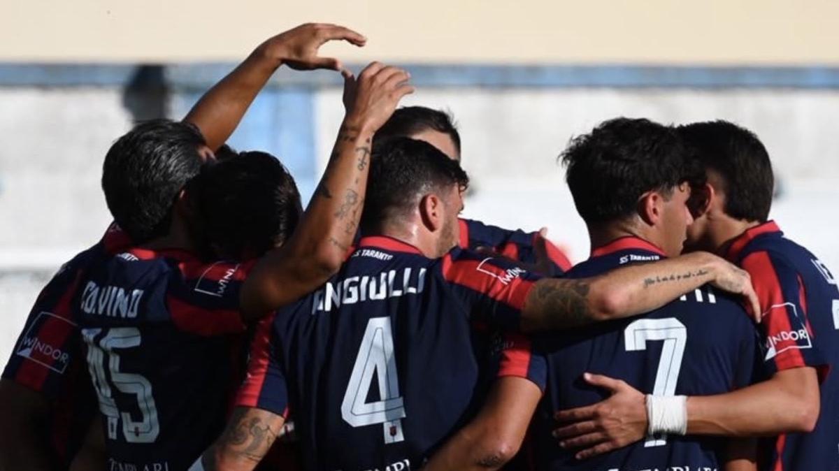 Il Taranto trova subito riscatto: Spinazzola ko per 4-0