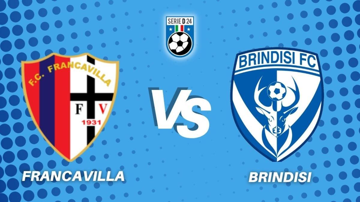 Francavilla-Brindisi 0-0, la diretta della partita