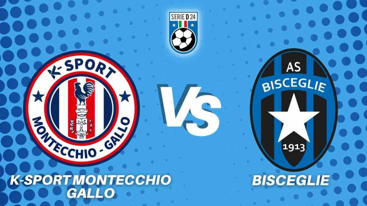 K Sport Montecchio Gallo - Bisceglie 0-1: la decide Lopez ai supplementari