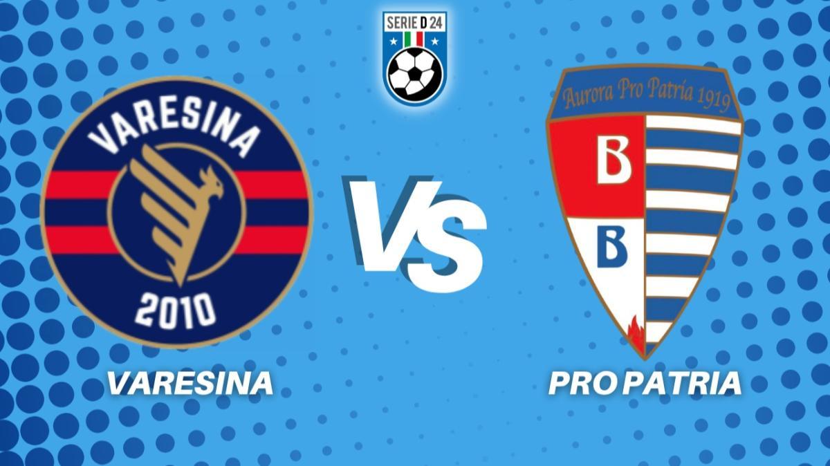 Varesina-Pro Patria, la diretta della partita