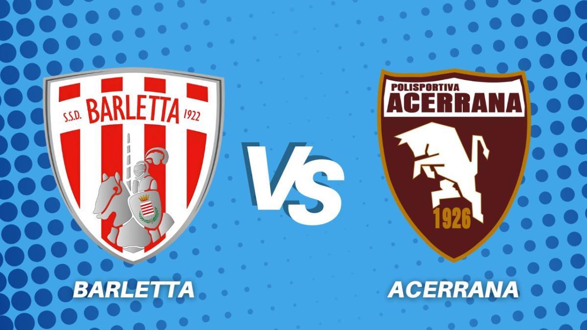 Barletta-Real Acerrana 3-0, il tabellino della partita