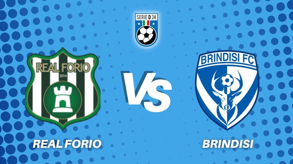 Real Forio-Brindisi, la diretta della partita