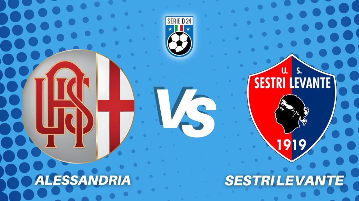 Alessandria-Sestri Levante, la diretta della partita