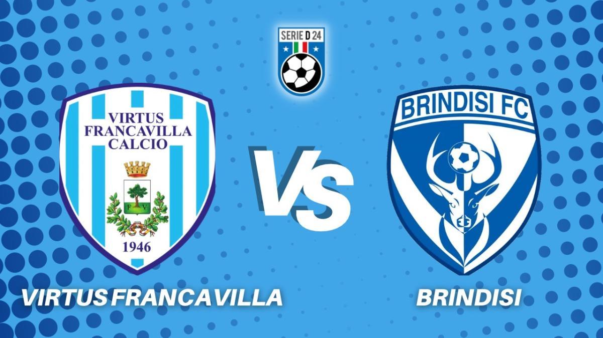 Virtus Francavilla-Brindisi, le formazioni ufficiali