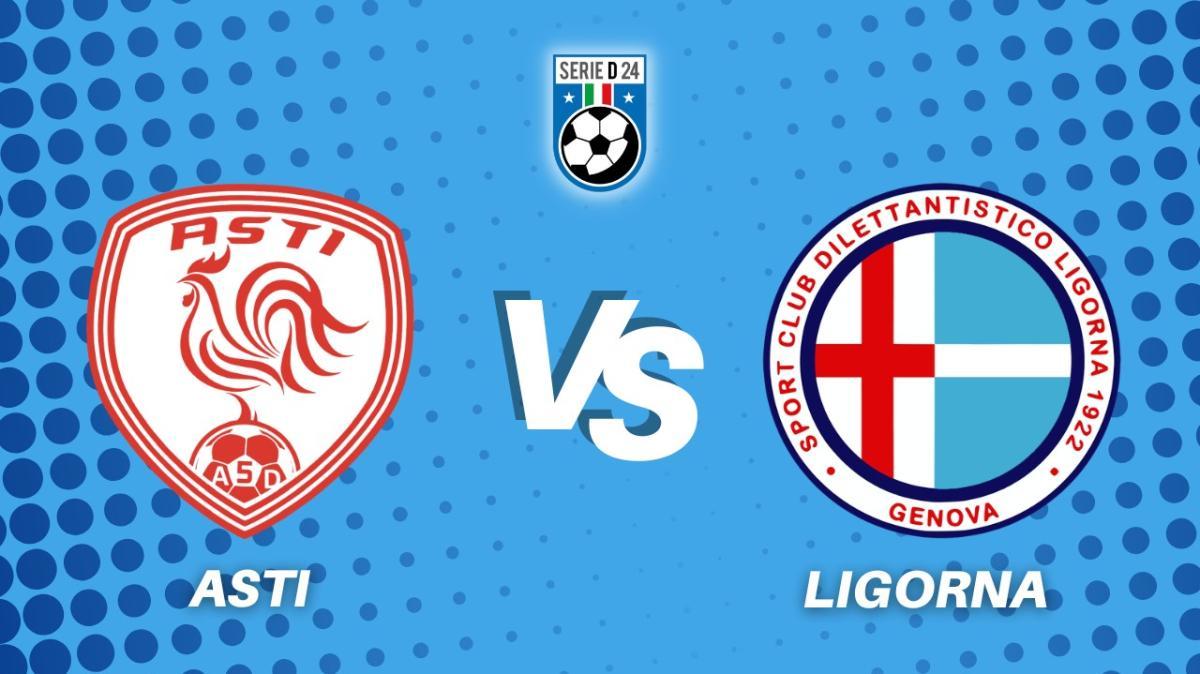 Asti-Ligorna 1-1, il tabellino e la cronaca della partita