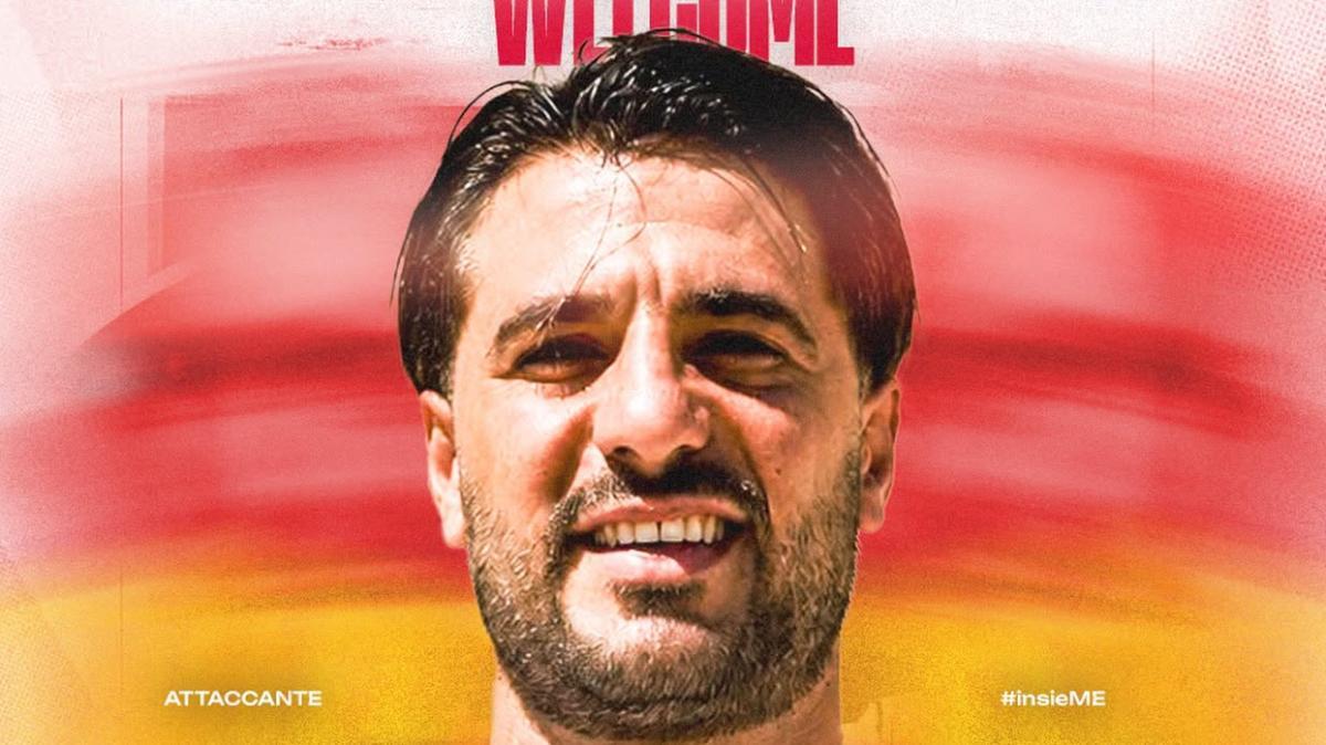 Messina, ufficiale l'arrivo in attacco di Mauro Bollino