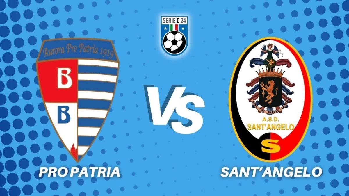 Pro Patria-Sant'Angelo 0-0, la diretta della partita