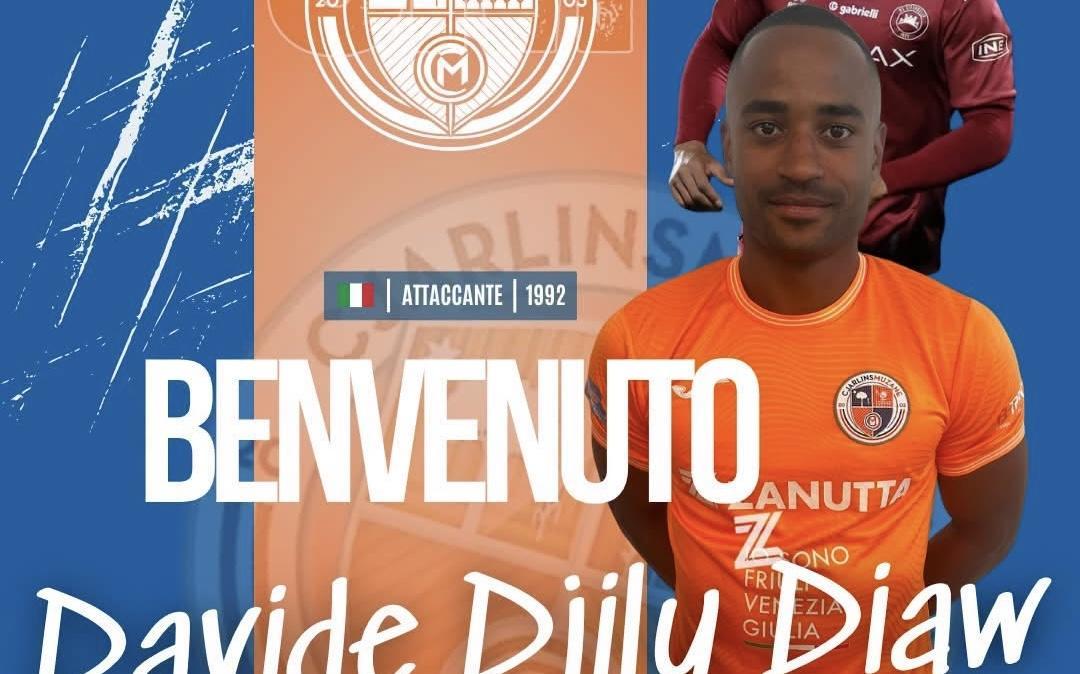 Cjarlins Muzane, colpo in attacco: ufficiale l'arrivo di Davide Djily Diaw