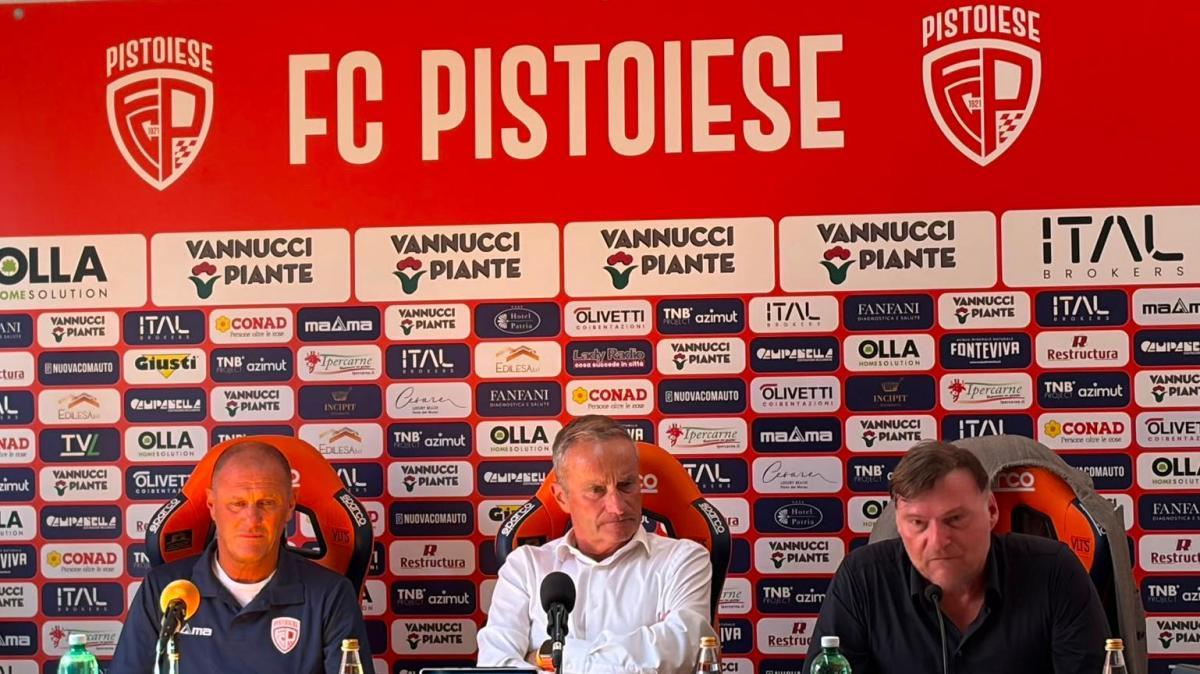 Pistoiese, comincia l'era Bisoli: "Bisogna vincere, inutile nascondersi. Ho chiuso un cerchio tornando qui"