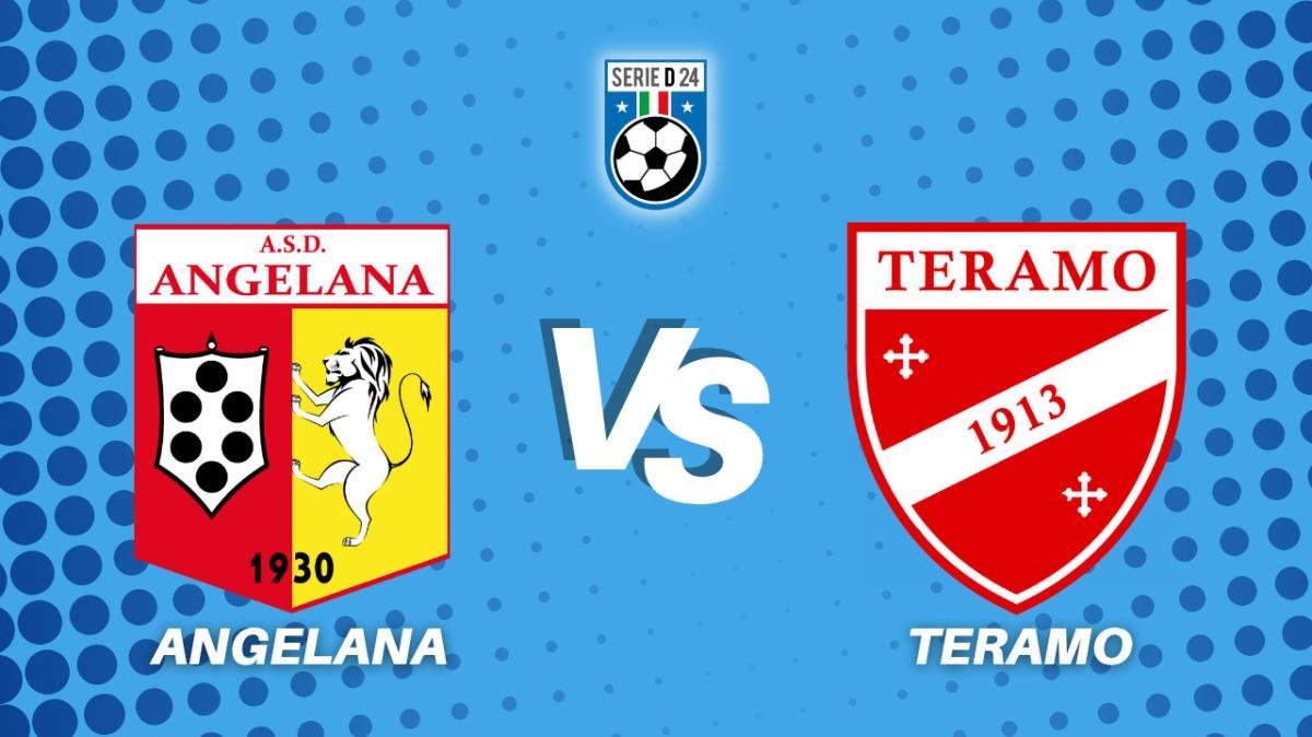 Angelana-Teramo, la diretta della partita