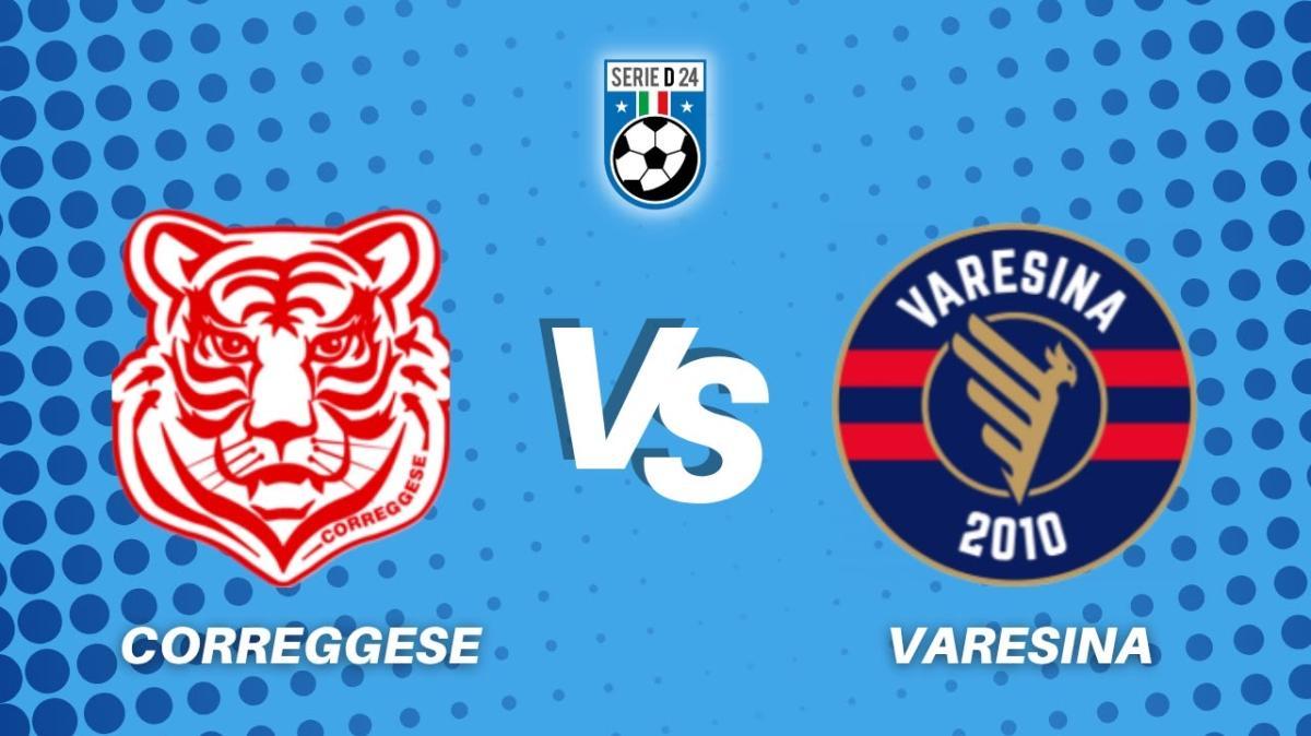 Correggese-Varesina, la diretta testuale del match