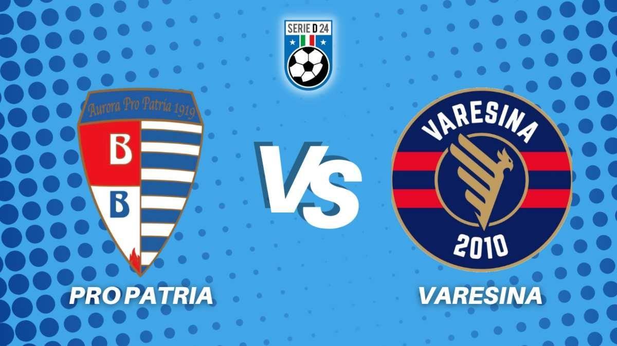 Pro Patria-Varesina, la diretta della partita